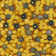 Gustav Klimt, SRKM-21351-133, Gold, by Robert Kaufman, sold by the half-yard