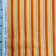 Contempo, orange multi strip by Moda 32845-17