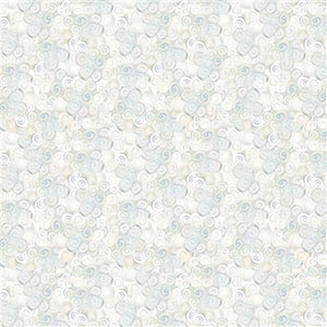 Coral Reef Digital Swirls, Y4382-116 Misty Gray by Clothworks, sold by the half-yard