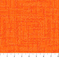 Dot Matrix Orange 10110-58, by Patrick Lose for Northcott, sold by the half yard