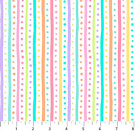 Celebrations: Spring Stripes 10149M-10, by Patrick Lose for Northcott, sold by the half yard