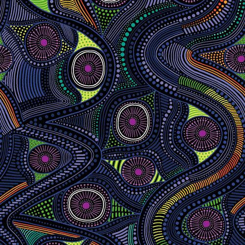 Walkabout II River Sight 120-14411 by Paintbrush Studio, sold by the half-yard