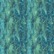 Load image into Gallery viewer, Flamingo Water Bubbles Turquoise 208965 for Paintbrush Studio, sold by the half-yard

