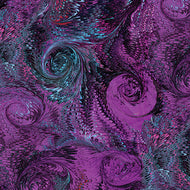 Whirlwind Violet, Poured Color 2, 1314766B, by PAULA NADELSTERN, for Benartex, sold by the half-yard