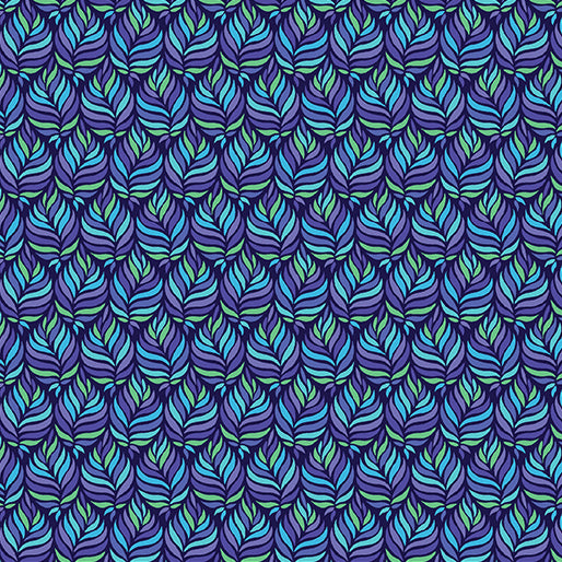 CHEER CORNFLOWER By MODERN QUILT STUDIO,  Contempo, 1353787B SKU: 13537-51 Collection: Sunnyside, by Benartex, sold by the half-yard