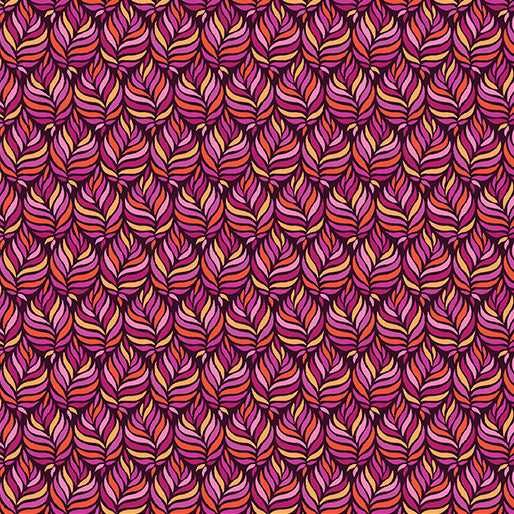CHEER MAGENTA By MODERN QUILT STUDIO,  Contempo, 1353787B SKU: 13537-87 Collection: Sunnyside, by Benartex, sold by the half-yard