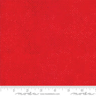 Spotted Christmas Red 1660 29 by Zen Chic for Moda, sold by the half-yard