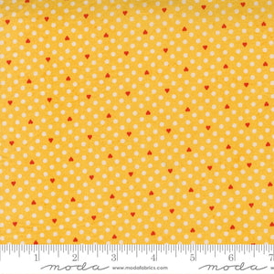 Frankie Naive Goldie 30675 20 by Basic Grey for Moda, sold by the half-yard
