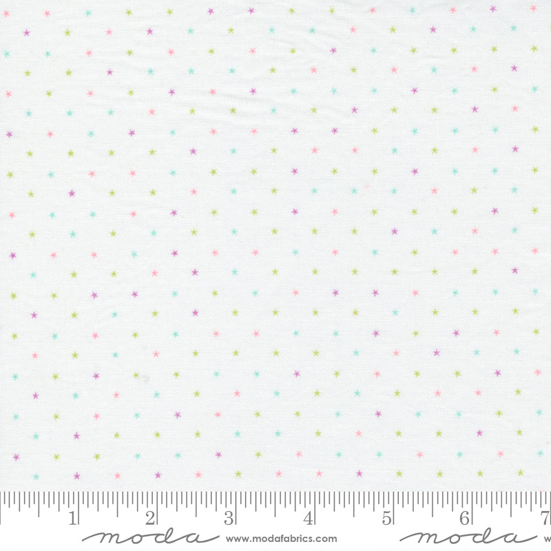 Twinkle Spring 24106 34  by April Rosenthal Prairie Grass for Moda, sold by the half-yard
