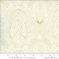 Dwell In Possibility, Ivory Gold by Gingiber 48316-33M for Moda Fabrics, sold by the half yard.