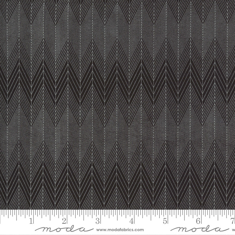 Smoke Rust in Soot 5134 15, by Lella Boutique for Moda Fabrics, sold by the half yard