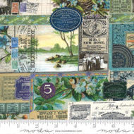Flea Market Fresh Multi 7370 11, by Cathe Holden for Moda Fabrics, sold by the half yard.