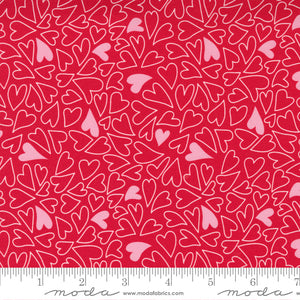 Holiday Love Sweetheart 20750 13, by Stacy Iest Hsu for Moda Fabrics, sold by the half yard.