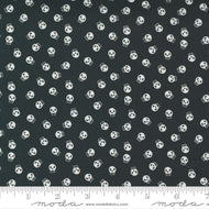Holiday Halloween Skulls Midnight 20733 12, by Stacy Iest Hsu for Moda Fabrics, sold by the half yard.