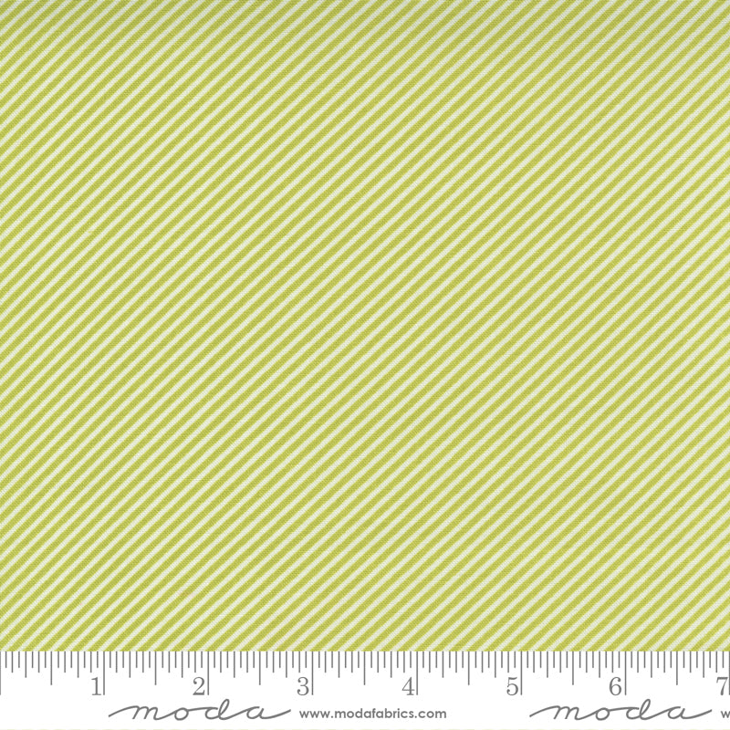 One Fine Day Green 55232 13 by Bonnie & Camille for Moda, sold by the half-yard
