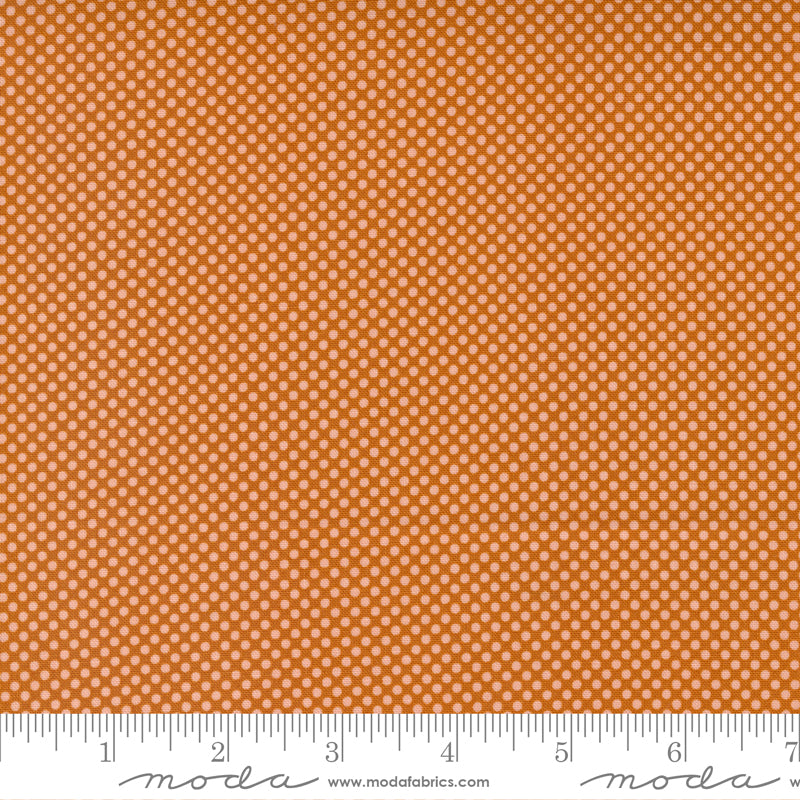 Meander Dot Saddle 24585 14 by Aneela Hoey for Moda, sold by the half-yard