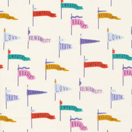 Pennants, Universal Love 227019, by Cloud 9, sold by the half-yard