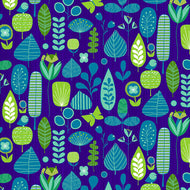 Mid Century Modern Turquoise/Royal 2642 77, by Color Principle for Henry Glass & Co, sold by the half yard