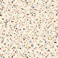 Speckles 27173 -E  in Cream/Multi Extra-wide Backing 108