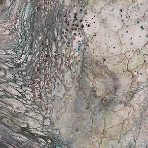 FUSION II, SURGE, 28291 -K  in GREY Minky for Quilting Treasures, sold by the half yard x 58"