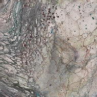 FUSION II, SURGE, 28291 -K  in GREY Minky for Quilting Treasures, sold by the half yard x 58