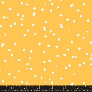 Hole Punch Dots Bananas RS3025 26 by Kimberly Kight, for Ruby Star Society, sold by half-yard