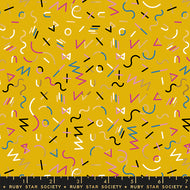 Reign Highness Goldenrod RS1029 13M, by Rashida Coleman Hale for Ruby Star Society, sold by the half-yard