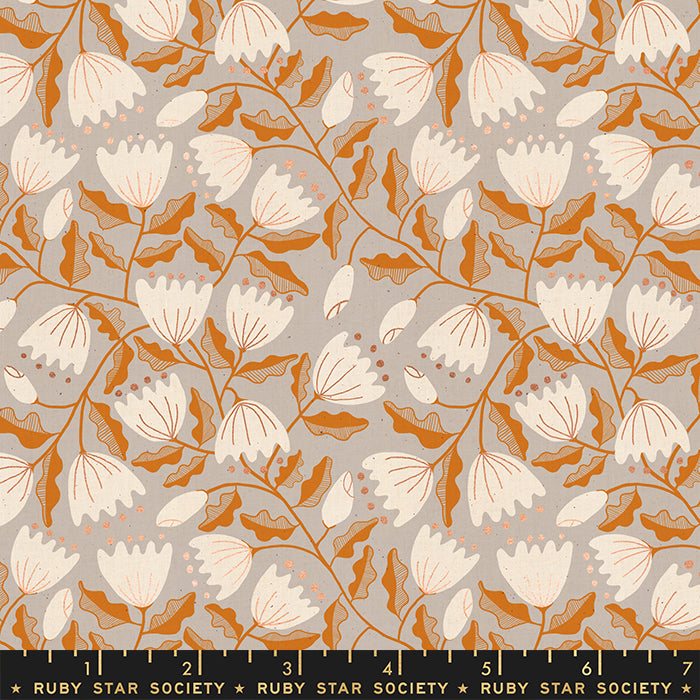 Unruly Nature Dove RS6010 14M by Jen Hewett, for Ruby Star Society, sold by half-yard