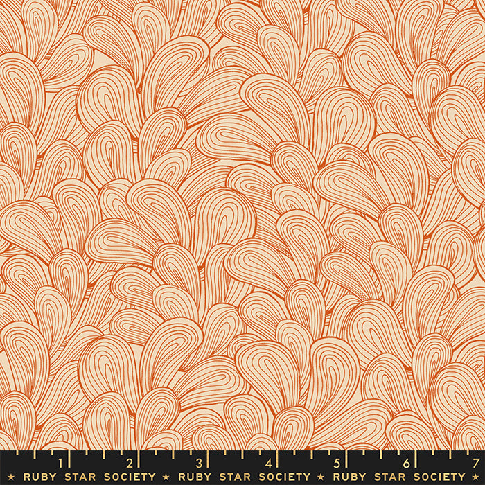 Unruly Nature Pecan RS6013 14 by Jen Hewett, for Ruby Star Society, sold by half-yard