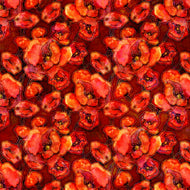 BLOSSOM, POPPIES 28841 -R by Dan Morris for Quilting Treasures, sold by the half yard