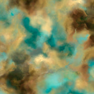 LION'S PRIDE, CLOUDS, 28915 -QA by Carol Cavalaris for Quilting Treasures, sold by the half yard