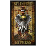 STEAMPUNK EXPRESS PANEL, 29064 -A by Desiree’s Designs for Quilting Treasures, sold by the 24
