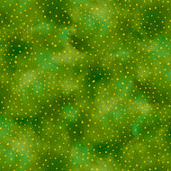 MOSAIC TURTLES, DOTS in Green 29091 -G by Quilting Treasures, sold by the half yard