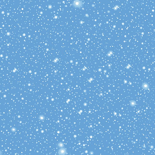 Space Race Wide Astral Stars in Ombre Sky Blue Backing Extra-Wide by 3386W-50  by Benartex Fabrics, 60