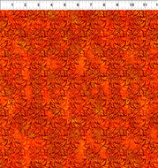 Sunshine 4SS 1 in Orange-Red by Jason Yenter for In the Beginning Fabrics, sold by the half-yard