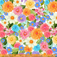 Floral Backing Extra-Wide by 52473D-X Digitally Printed for Windham Fabrics, 108
