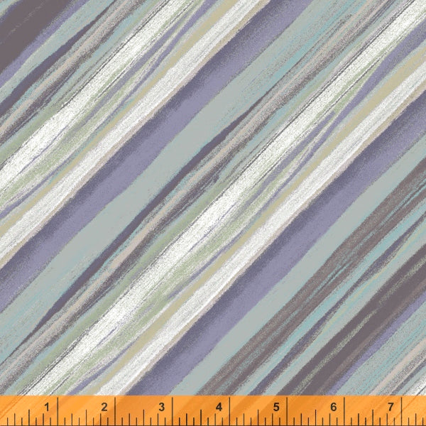 VISTA in Stone Cotton diagonal Stripe 52804D-11 by Grant Haffner for Windham Fabrics, sold by the half-yard