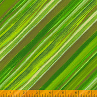 VISTA in Grass Cotton Stripe 52804D-5 by Grant Haffner for Windham Fabrics, sold by the half-yard