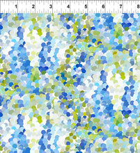 Load image into Gallery viewer, Hummingbird Lane Multi Stripe Dots 5HL2, by ITB Studio for In the Beginning Fabrics, sold by the half-yard
