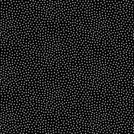 White Dots on Black Freckle Dot, A-9436-B1 by Andover, sold by half-yard