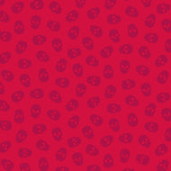 Tainted Love in Raspberry, A-9837-R The Watcher, by Andover, sold by half-yard