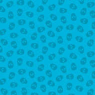 Tainted Love in Blueberry, A-9837-T The Watcher, by Andover, sold by half-yard