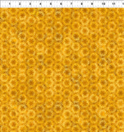 Sunshine 7SS 1 in Dark Gold by Jason Yenter for In the Beginning Fabrics, sold by the half-yard