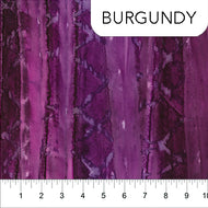 Brush Strokes, Burgundy Batik, 81230-29 by Banyan Batiks, sold by the half-yard