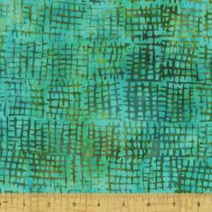 HERE : THERE, Briny, Batik by Marcia Derse 9044Q-2 for Windham Fabrics, sold by the half-yard