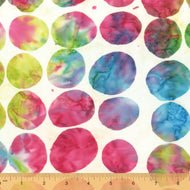 HERE : THERE, Watercolor, Batik by Marcia Derse 9047Q-5 for Windham Fabrics, sold by the half-yard