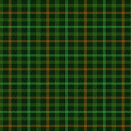 Hello Lucky 9734-69 in Blk/Green Plaid, by Andrea Tacheira for Henry Glass & Co, sold by the half yard
