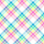 Bunny Tails 9762-1 in Plaid by Robert Giordano for Henry Glass & Co, sold by the half yard