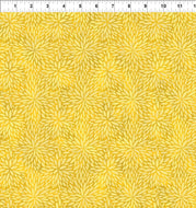 Sunshine 9SS 1 in Floral Yellow by Jason Yenter for In the Beginning Fabrics, sold by the half-yard