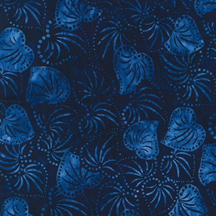 Artisan Batiks: AMD-20831-62 in INDIGO by Lunn Studios, for Robert Kaufman, sold by the half-yard